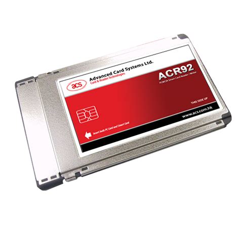 acr 92 pcmcia smart card reader|PC.